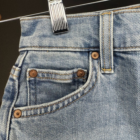 Aritzia - Denim Forum Hi-Rise Shorts - Size 23 (size XXS-XS) - Picture 4 of 9